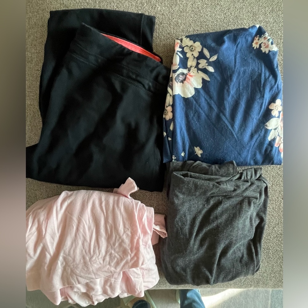 Maternity Pajama Pants and Postpartum Robe